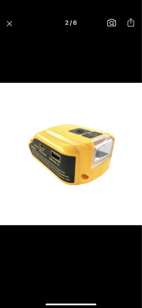 Adapter Do Akumulatorow Dewalt