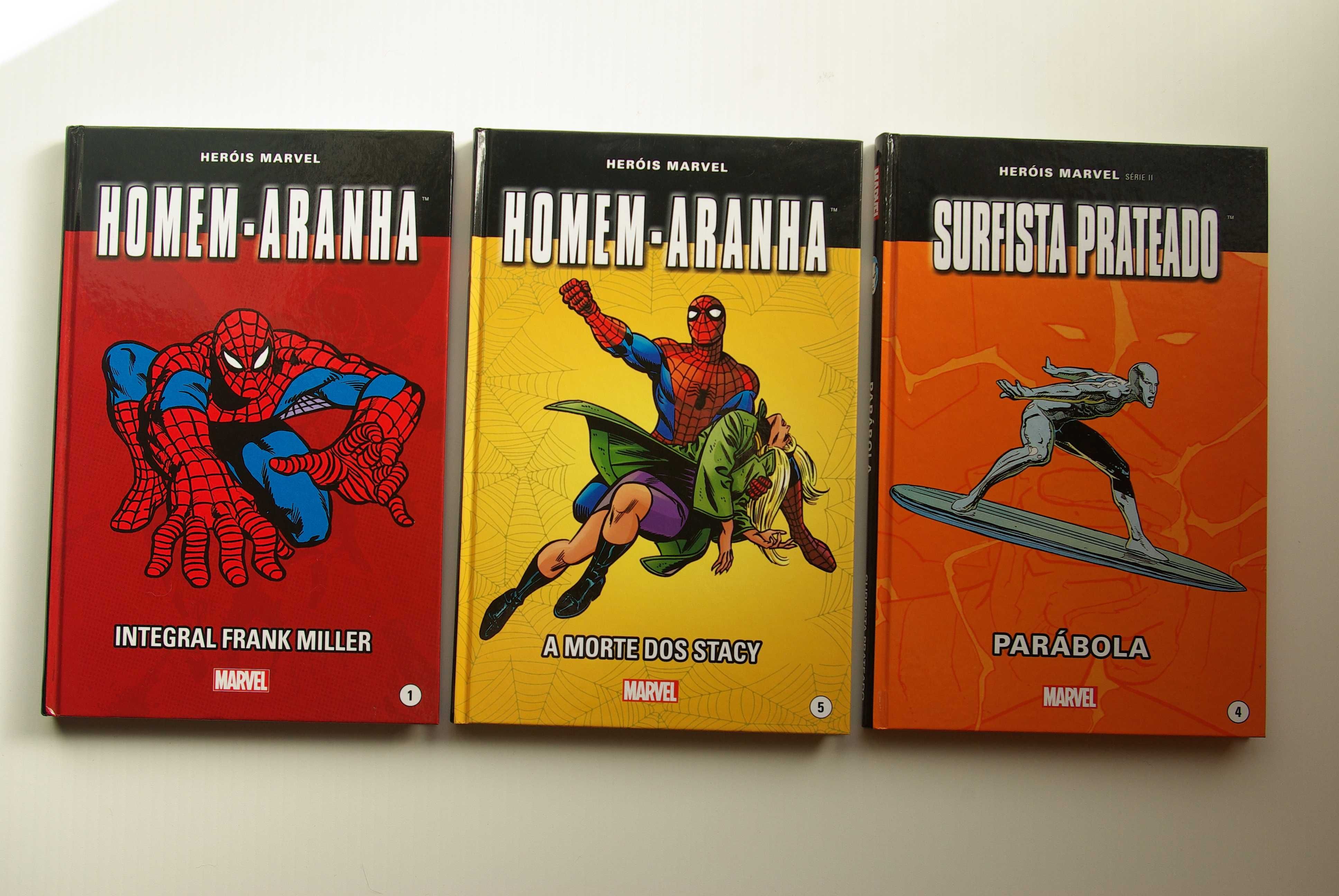 Heróis Marvel.  3 livros das Séries 1 e 2 - Levoir 2012
