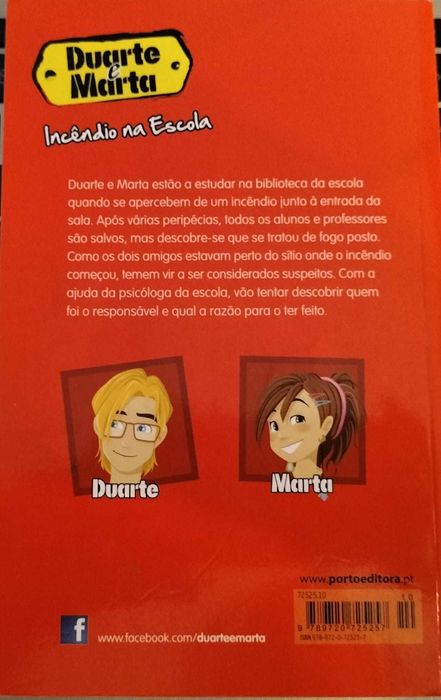 Livros da coleção "Duarte e Marta", M.ª Inês Almeida e Joaquim Vieira