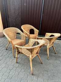 Fotel ratan/bambus / 2 szt zostaly  cena za szt
