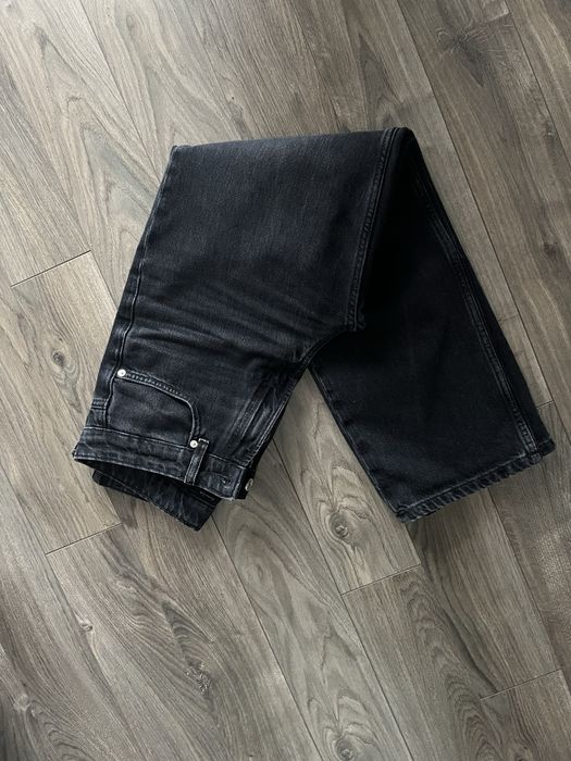 Jeansy szare Massimo Dutti