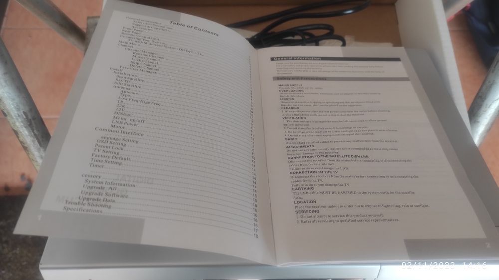 Receptor de sinal de satélite