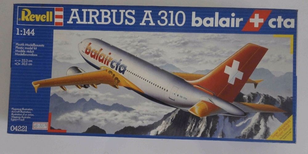 Revell Airbus A310 Balaircta Novo