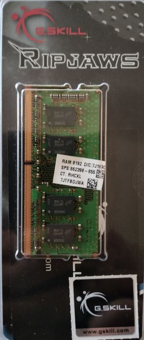 Memória RAM 8gb Nova