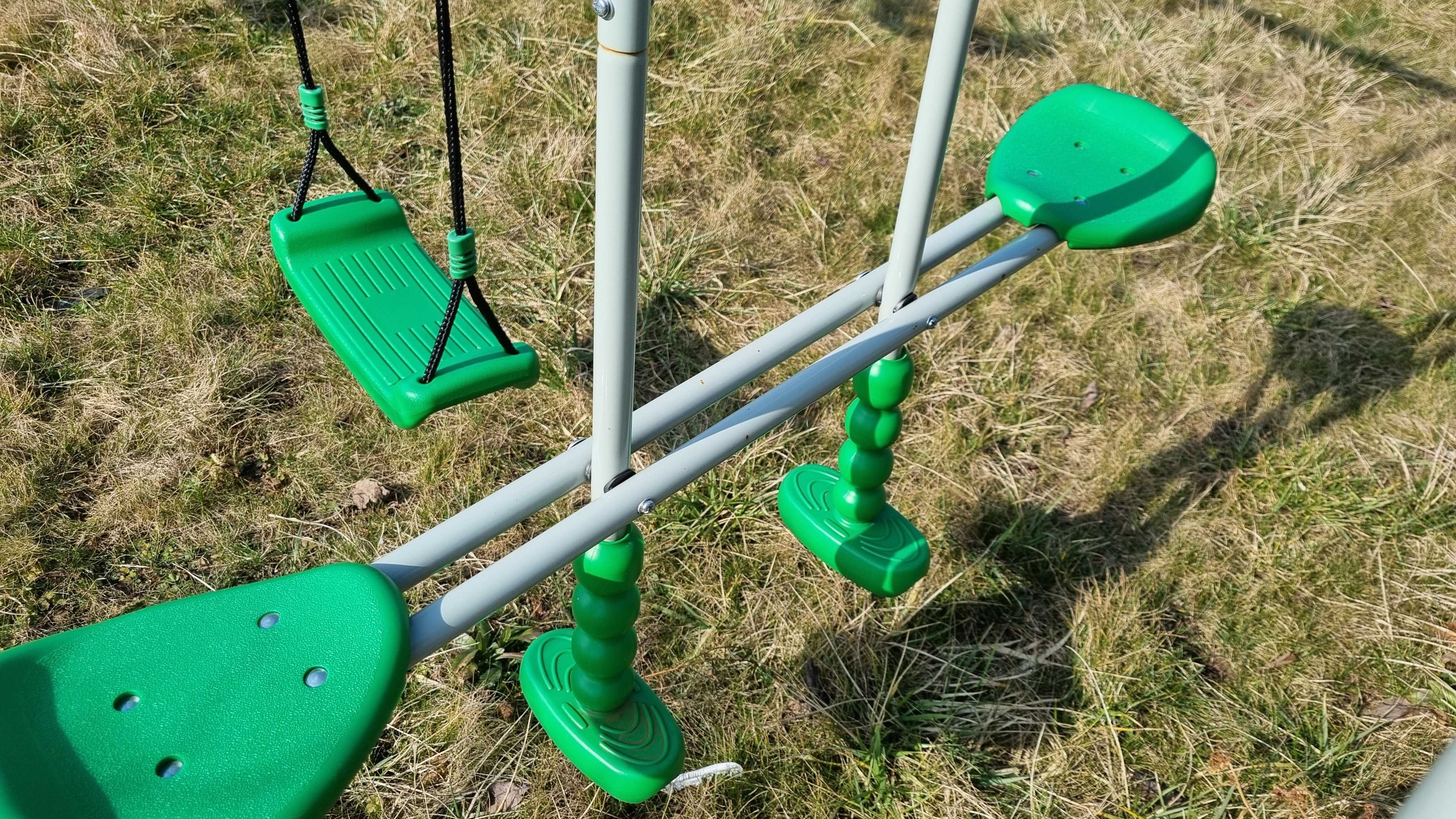 Huśtawki, zjeżdżalnia, plac zabaw. Mega duże ok 5m!!