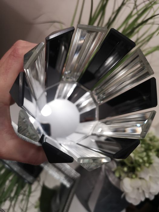 Elegancki szklany świecznik home & you