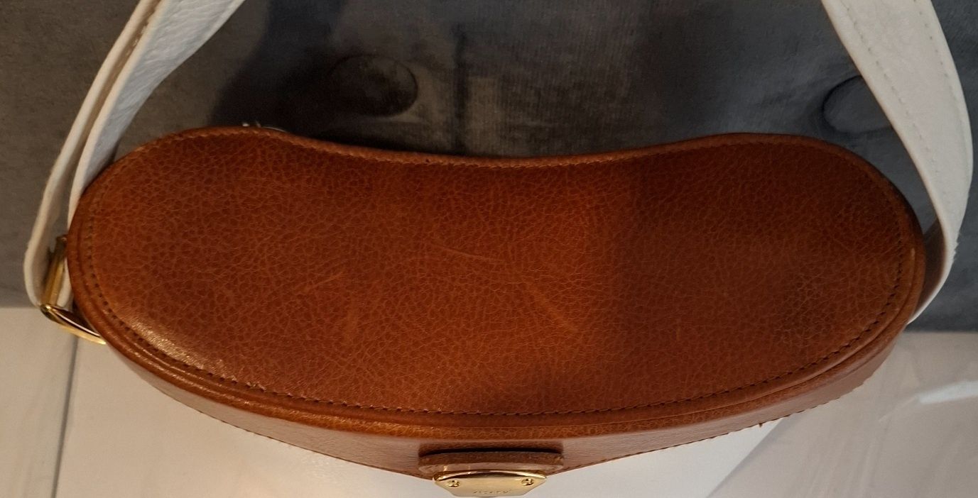 Picard torebka listonoszka długi pasek crossbody skórzana
