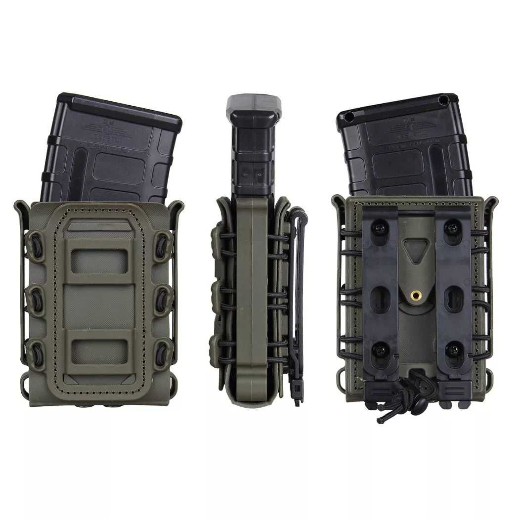 Подсумок для магазина 5.56 мм 7.65 IDOGEAR Military крепление  MOLLE