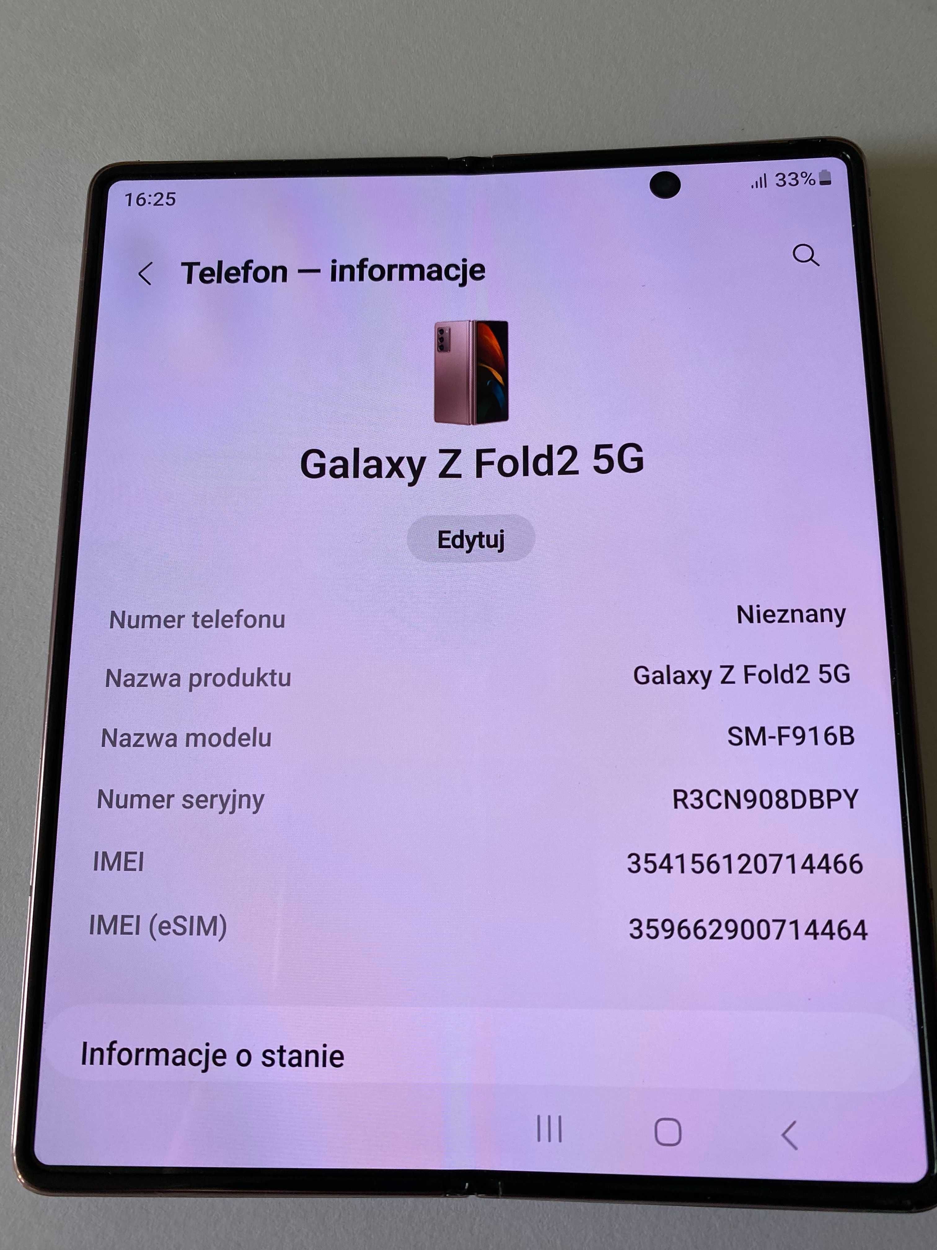 telefon Galaxy Z Fold2 5G