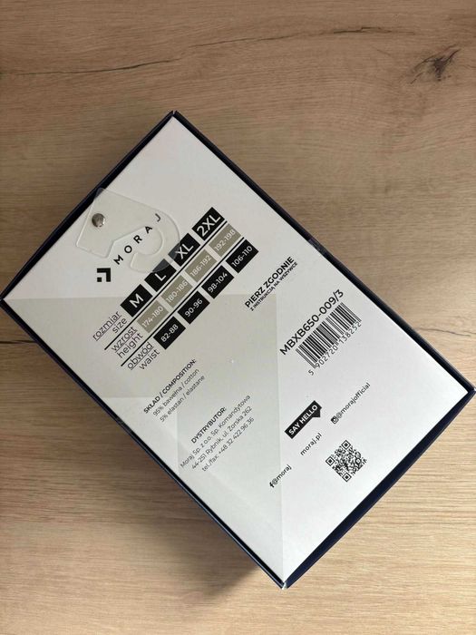 Bawełniane bokserki męskie Moraj r. L