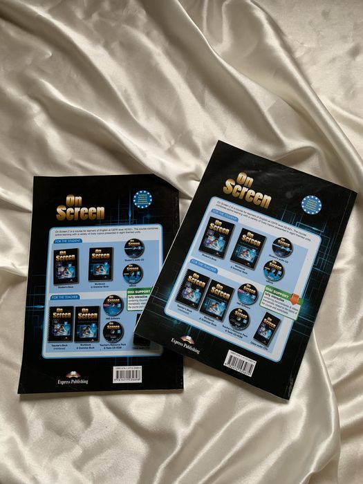 Підручники з ангдлійської On screen 1,2,3 комплект