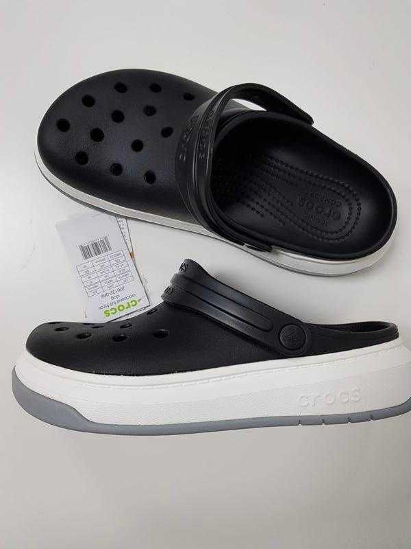 Crocs Crocband Full Force Clog Black мужские кроксы черные оригинал