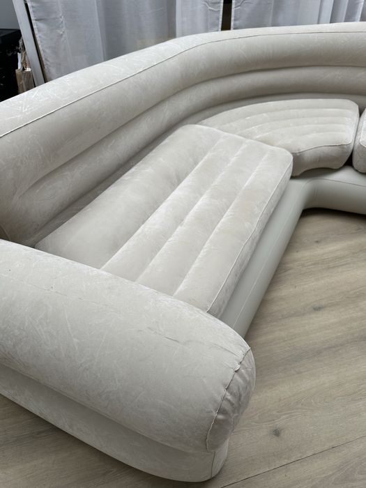 Intex sofa narożna dmuchana kanapa turystyczna (szczelna) bez dziur