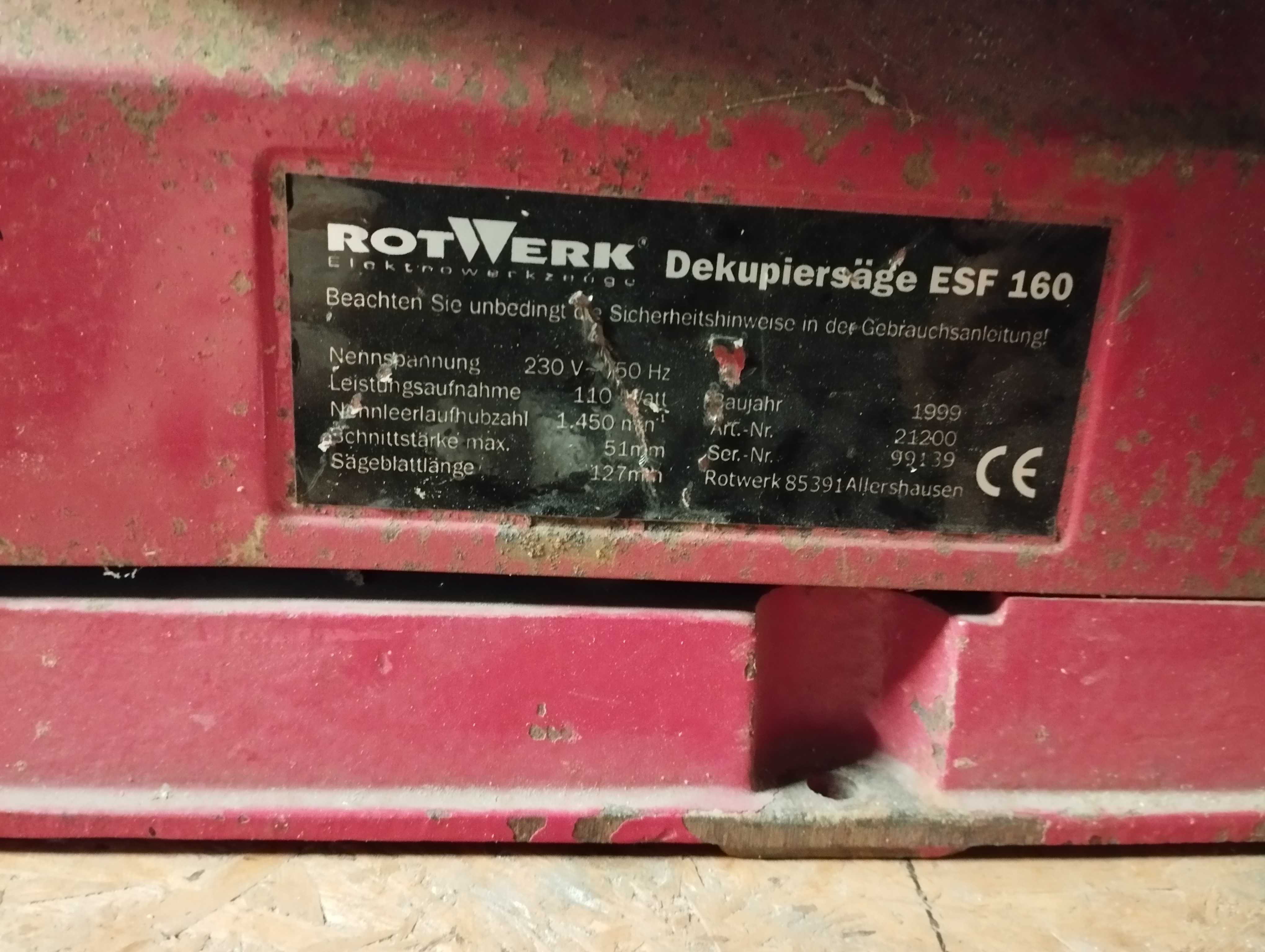 Sprzedam pile włosowa  ROTWERK ESF160 DS