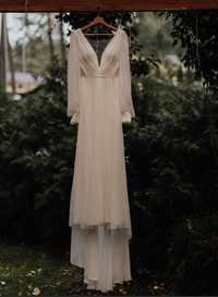 Suknia ślubna Herver Paris Bellini-A. Stan Idealny