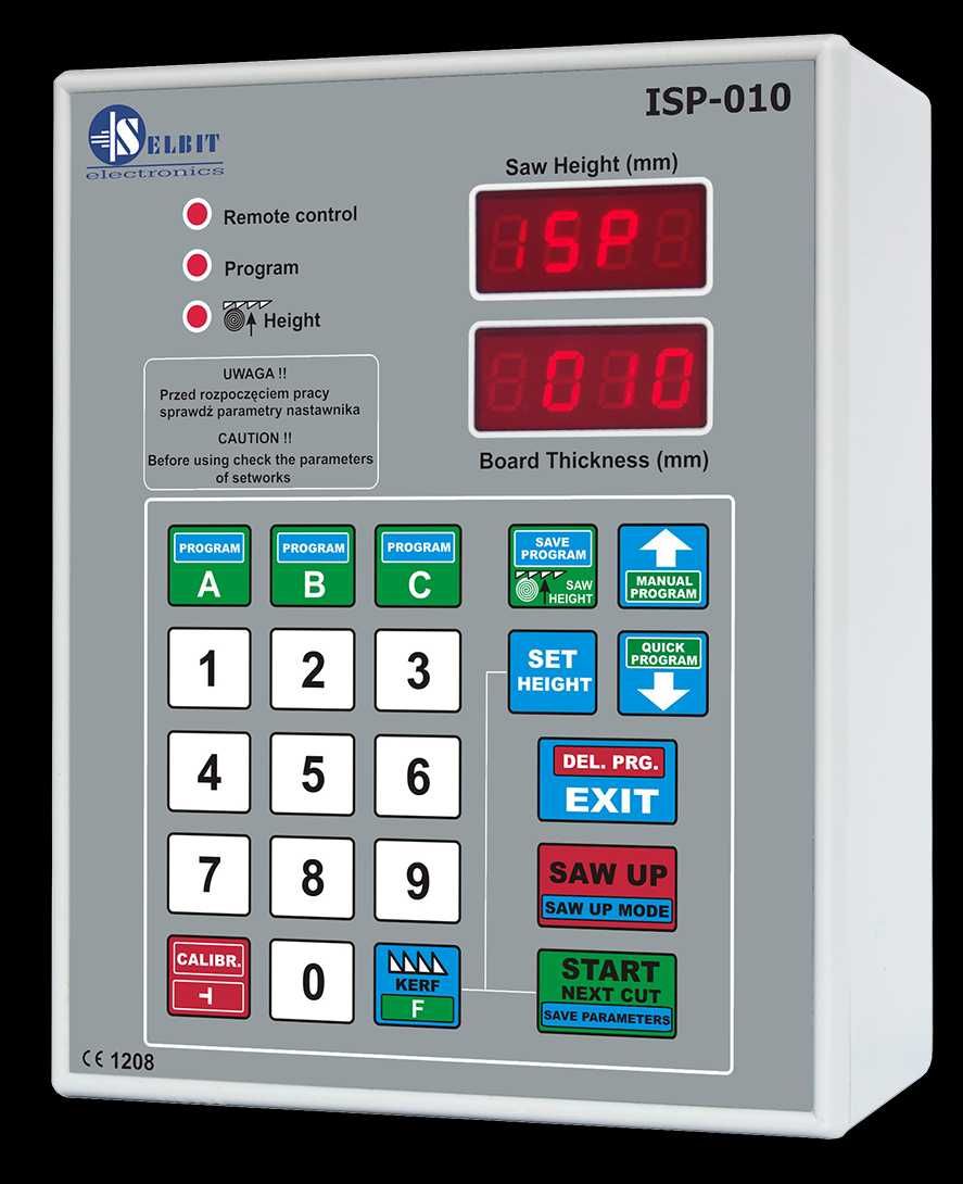 Selbit ISP-07, ISP-010, ISP-12F, ANP-05, ANTD-03, RLI-04 serwis