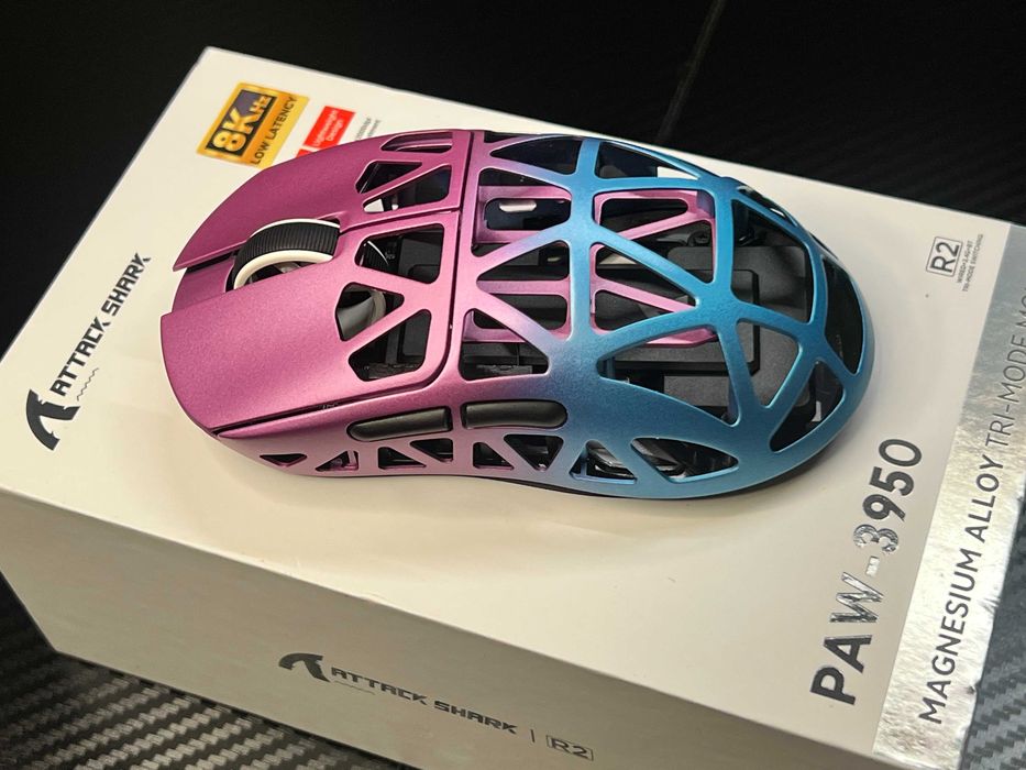 ‼️Игровая мышка Attack Shark R2 из магниевого сплава‼️NEW‼️ГАРАНТІЯ‼️