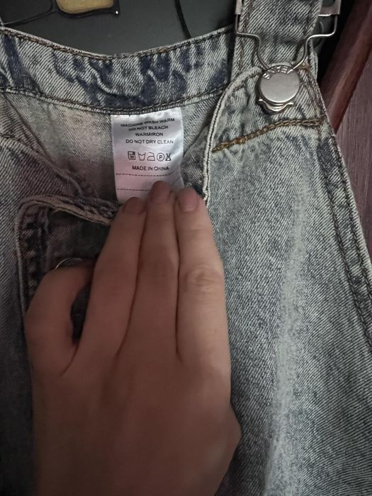 Комбінезон джинсовий