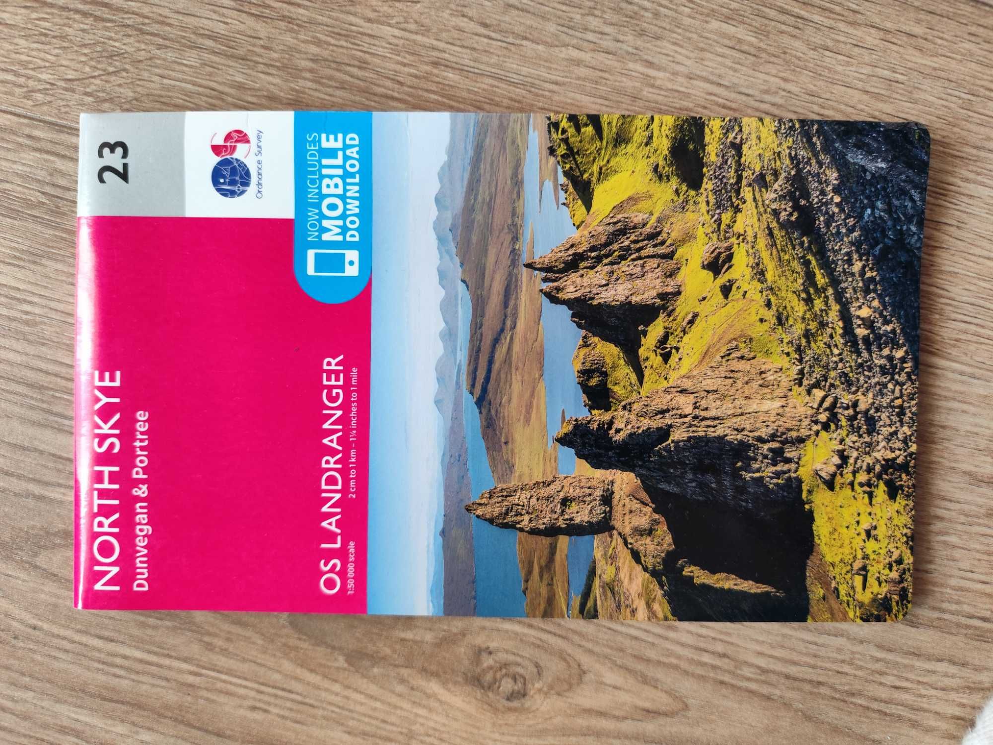 Mapa North Skye.