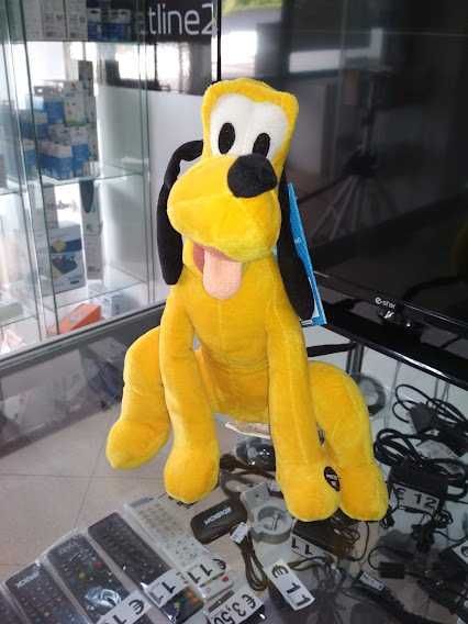 PROMO:Peluche Disney Pluto 30cm com som