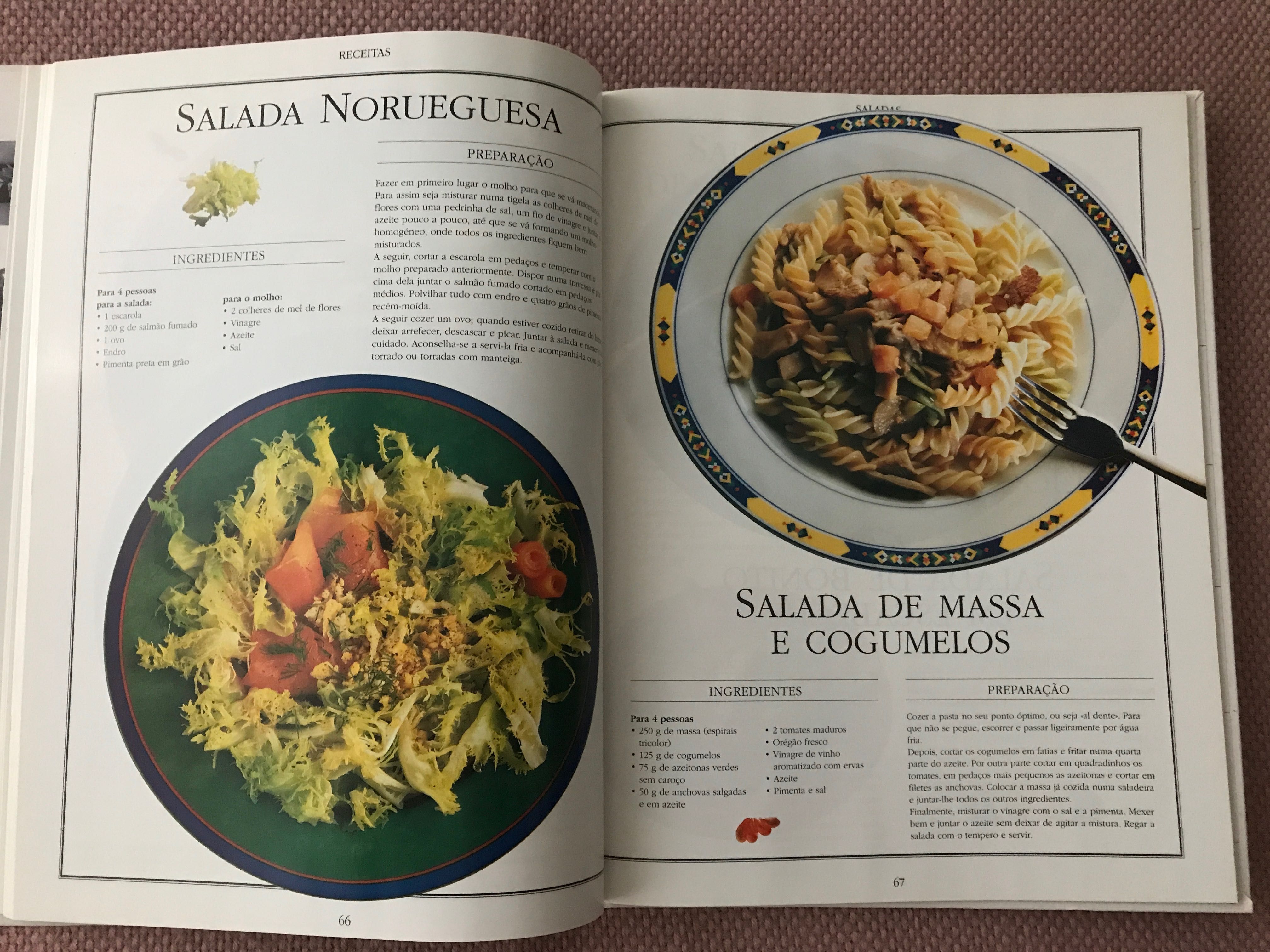 Acepipes e saladas - Cozinhas do Mundo