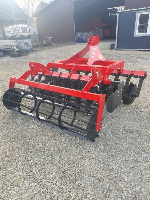 brona talerzowa kompaktowa agregat talerzowy nowy z wałem talerzówka