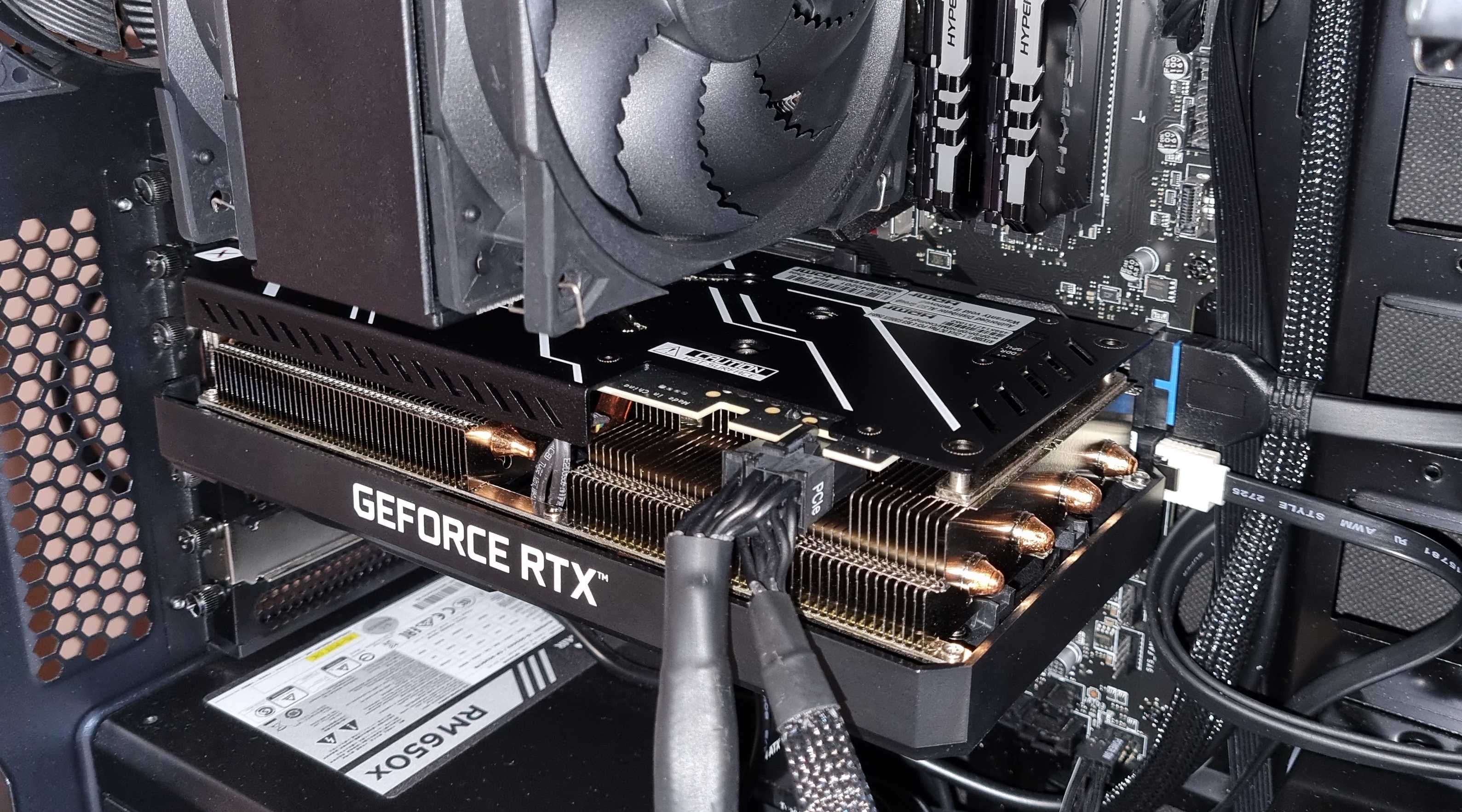 RTX 3060 Ti GDDR6X 256 bit (wydajność 4060 Ti, 5060 Ti) dobra do AI