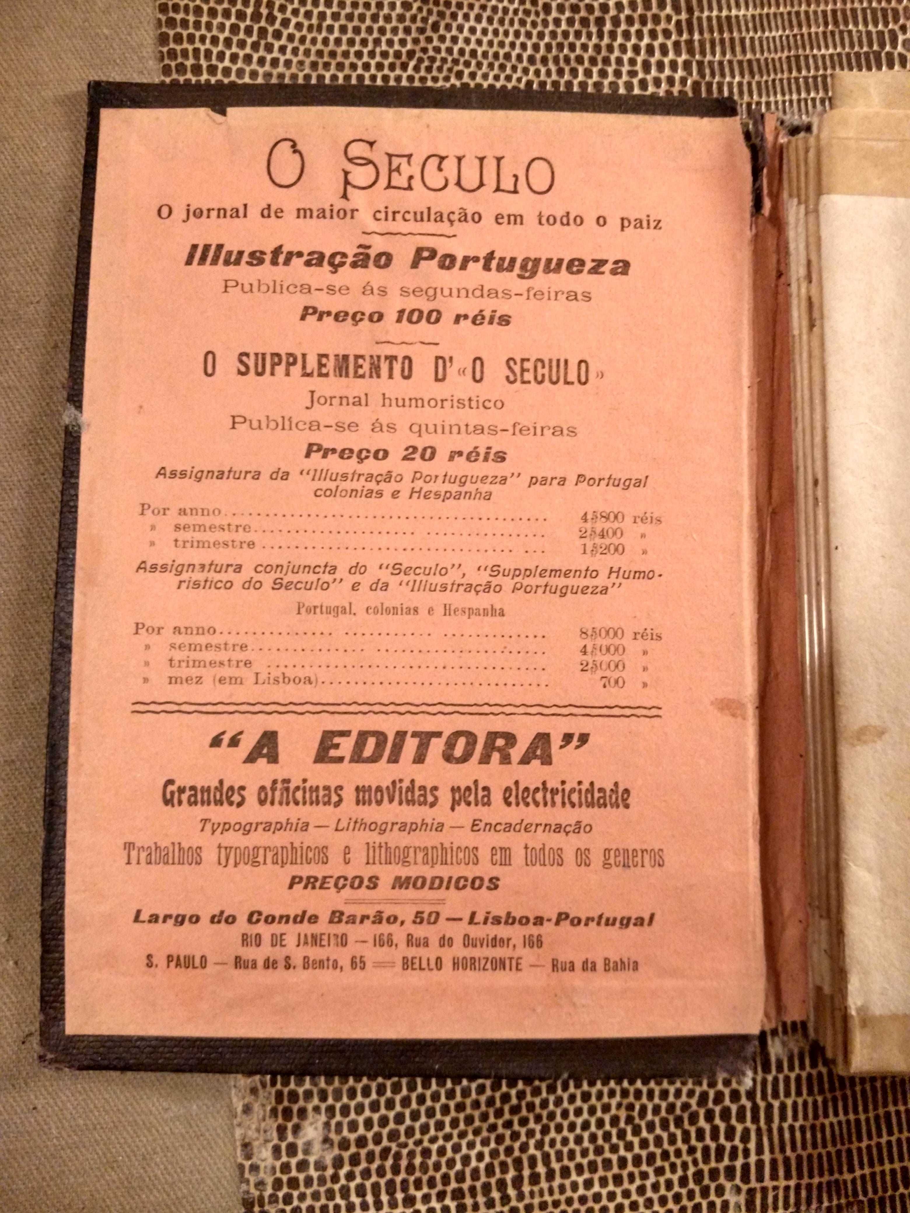 Planta de Lisboa - Grandes dimensões - 1900