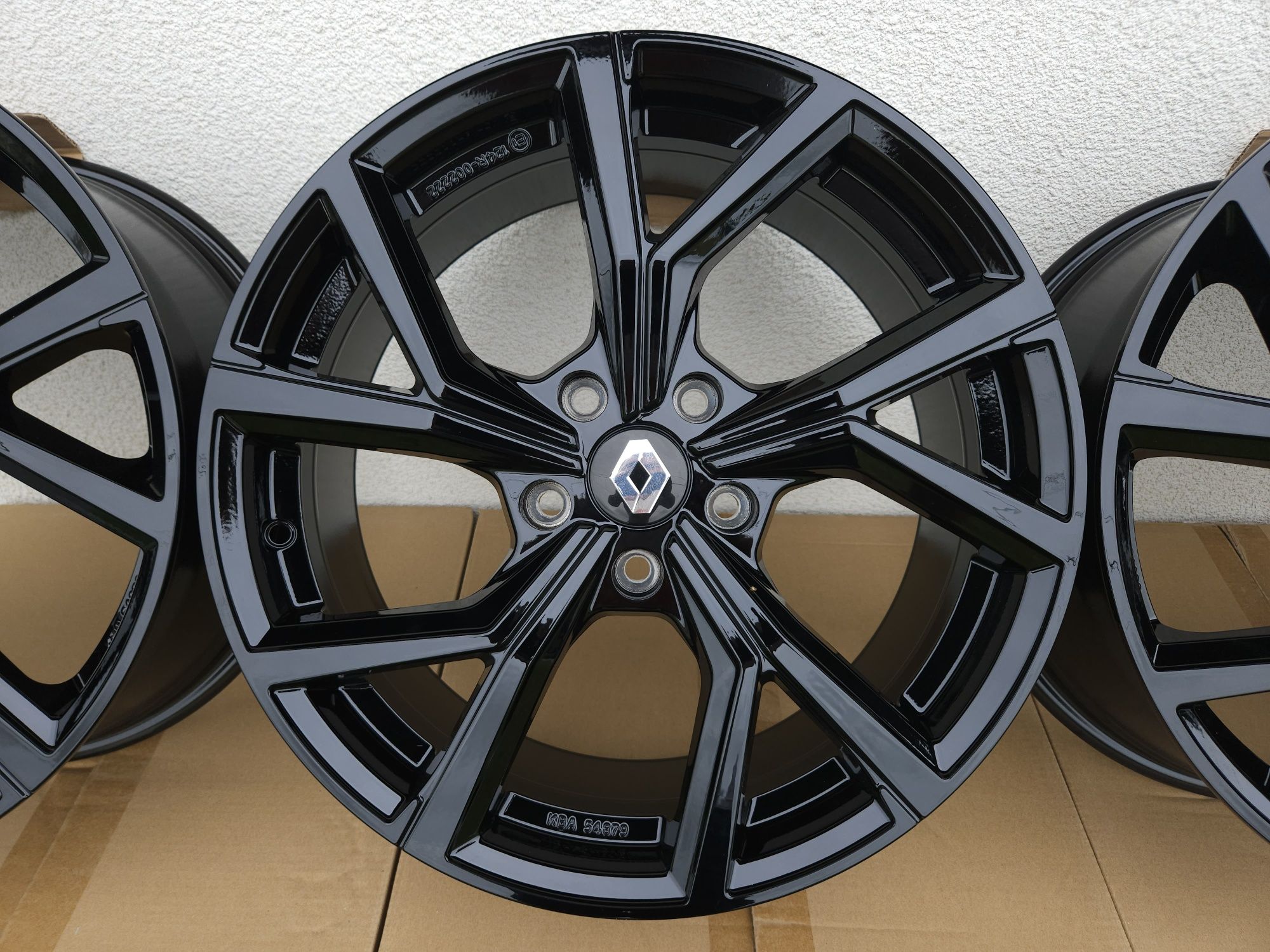 Renault 17 " Nowe Czarne 5x114,3 Captur Symbioz Koleos Arkana Austral