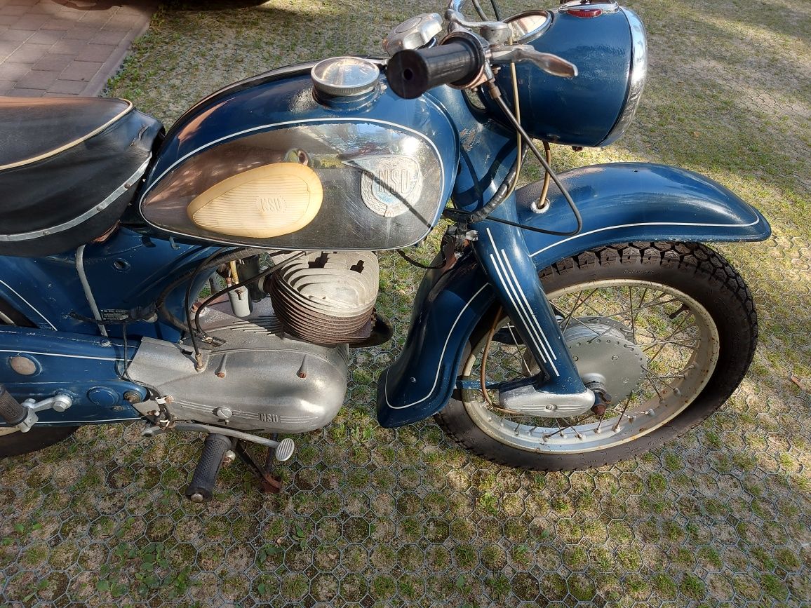 Nsu lux 200 rok 1955 zamiana