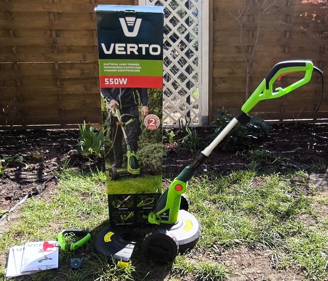 Podkaszarka elektryczna Verto 2w1 550 W