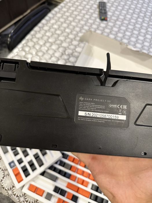 Клавиатура Dark Project kd87a (клавіатура)