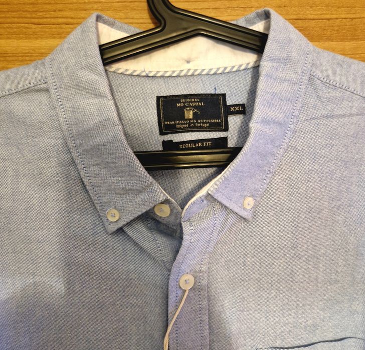 Camisas novas por estrear xxl
Qualidade Premium da marca MO
Xxl gola 4