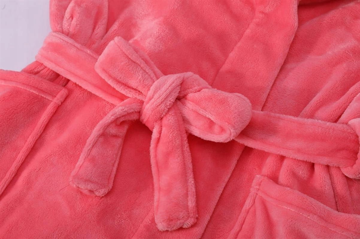Szlafrok Mikrofibra z Kapturem Damski Męski Unisex S/m Carlo Arbuz