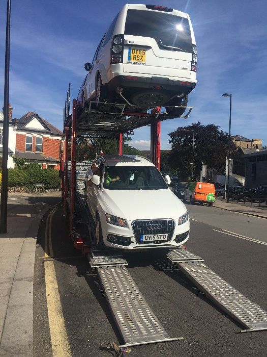 Tani transport aut z Anglii do Polski przewóz samochodu auta UK laweta