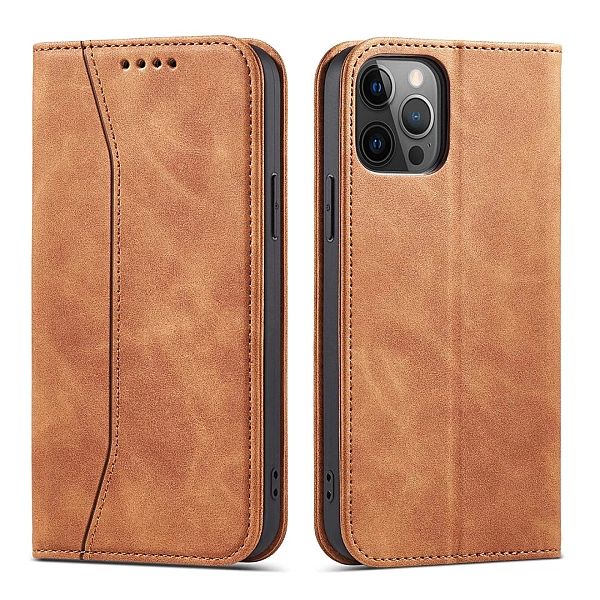 Etui Fancy Braders Case do iPhone 12 Pro brązowy