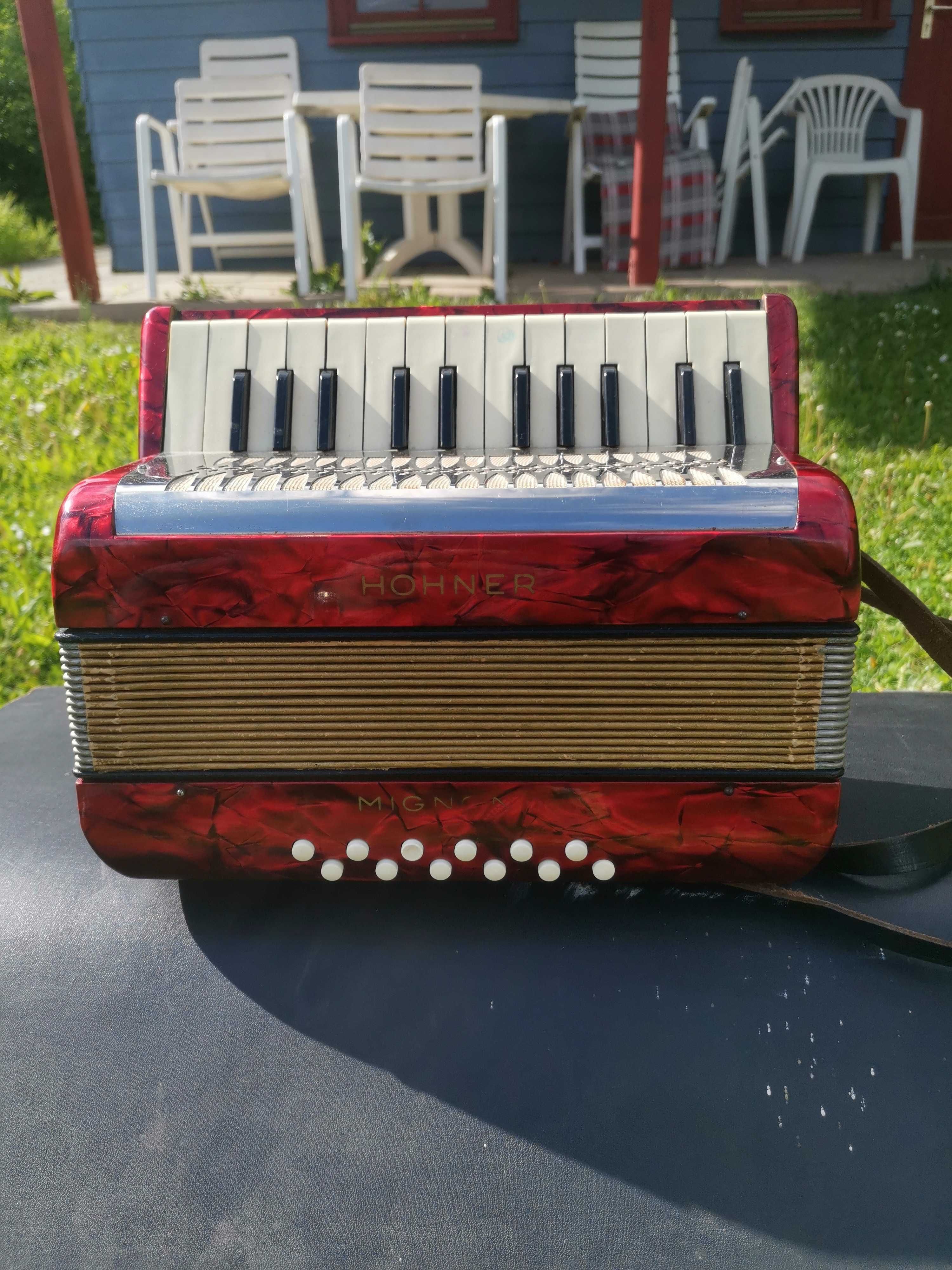 Akordeon hohner mingon II unikat miniatura