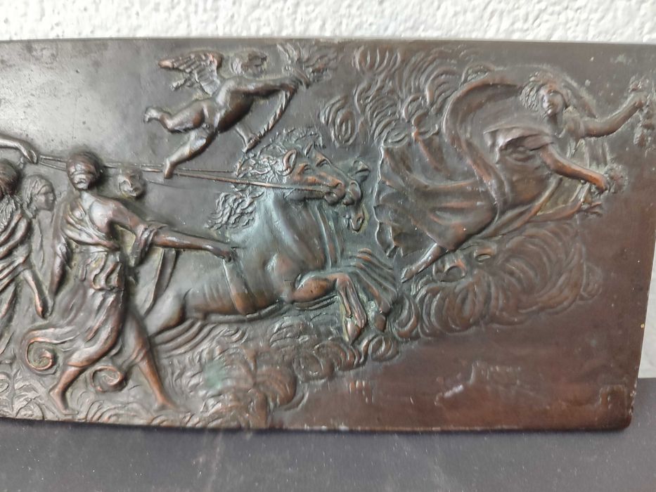 Placa em estanho cobreado