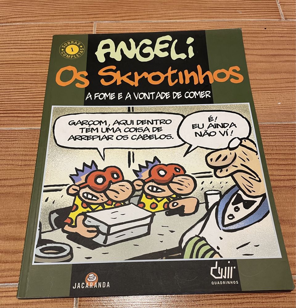 Livros banda desenhada Angeli