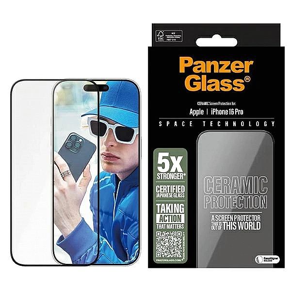 Szkło hartowane PanzerGlass Ceramic Screen Protector Ultra-Wide Fit na
