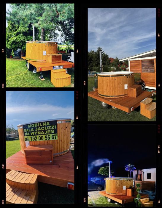 BALIA MOBILNA jakuzzi BALA ogrodowa wynajem