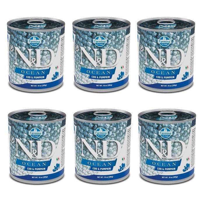 Farmina Dog N&D Ocean Adult Cod & Pumpkin 6 x 285g