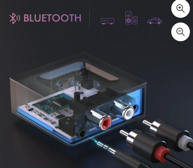 Odbiornik audio Bluetooth Esinkin do komputerów PC/Mac/smartfonów/tabl