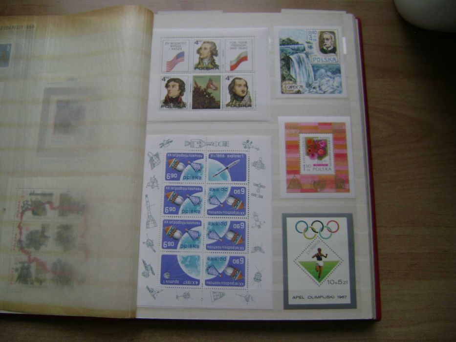 Znaczki pocztowe polskie Bloki i arkusiki czyste Jeden z 46 sztuk