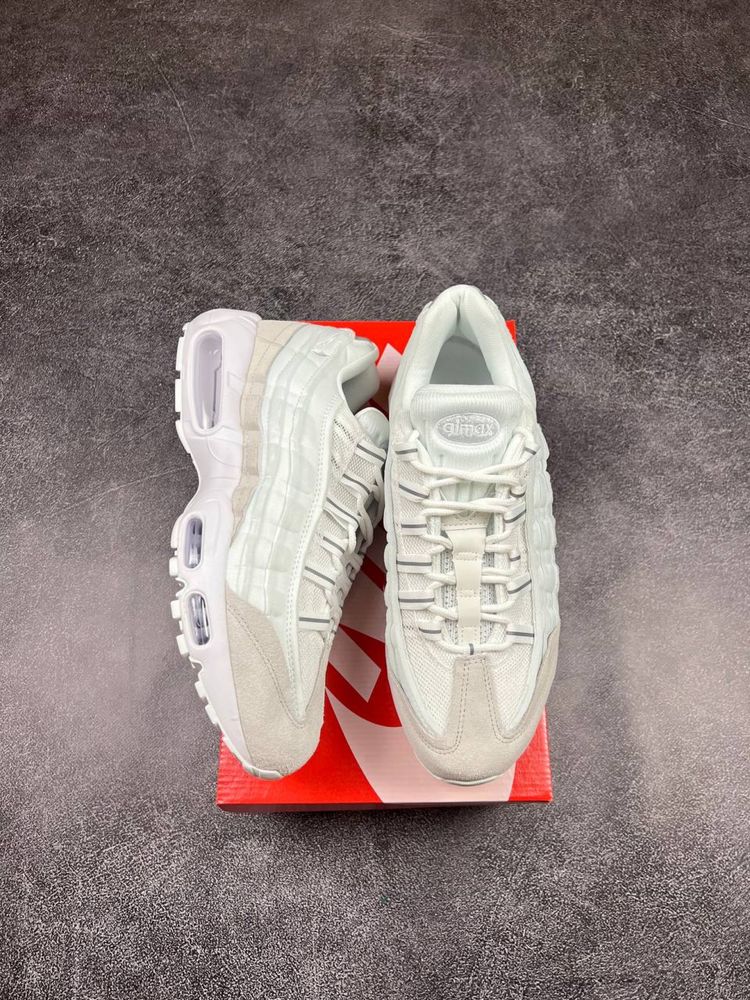 ‼️ТОП ЯКІСТЬ‼️ Кросівки Nike Air Max 95 × CDG найк ар макс 95 білі
