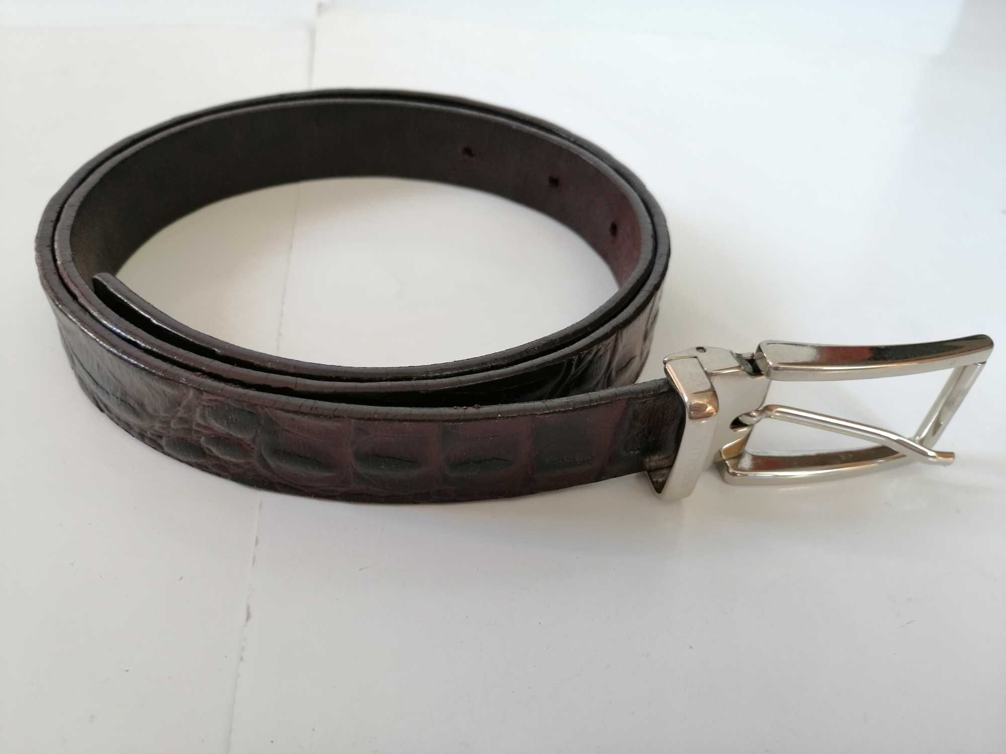 wittchen croco pasek damski brazowy S / M