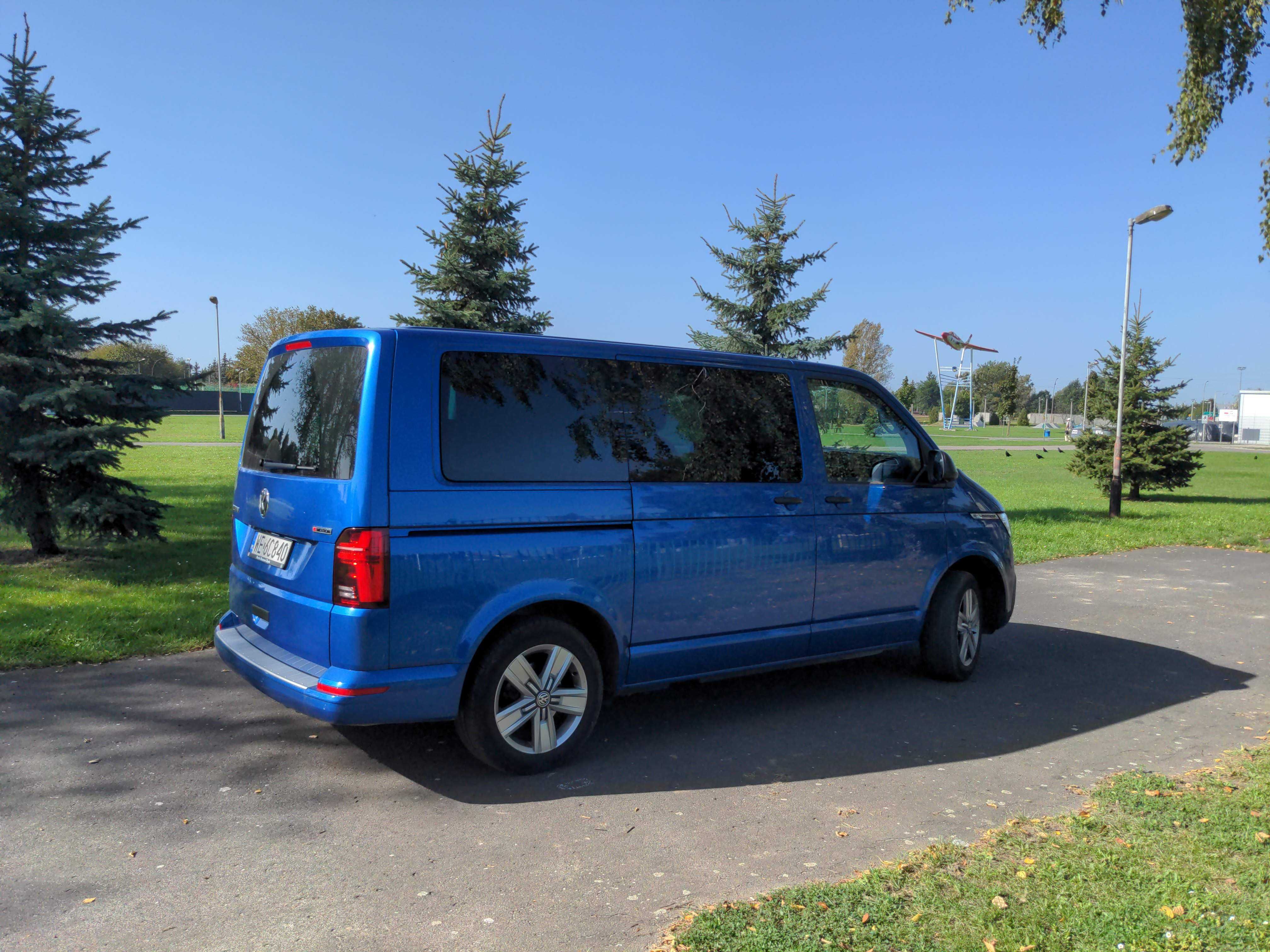 VW Multivan T6.1 2022 2.0 TDI Wynajem Busa Do Wynajęcia Auto Samochód