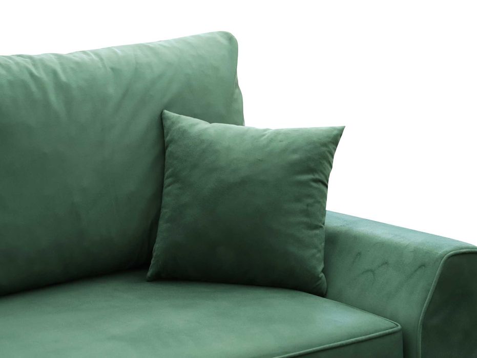 Narożnik rogówka MOLY z funkcją spania sprężyna bonell matt velvet