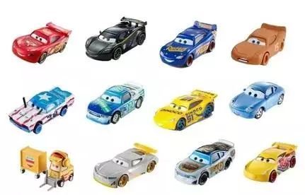Cars. Auto świecący w ciemności HPG76. Mattel