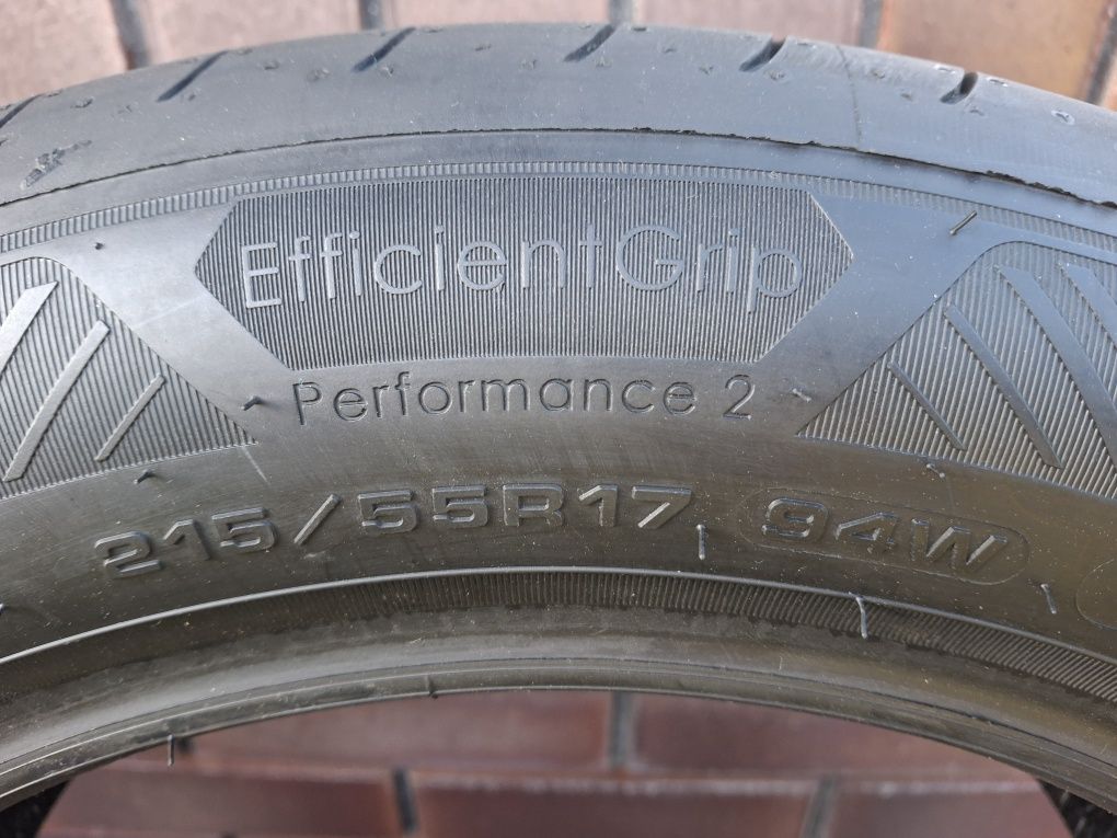 Nowe 215/55r17 Goodyear  DEMO 2024 rok